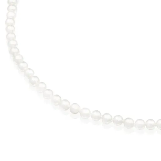 Collar de perlas y oro Hold^TOUS Outlet