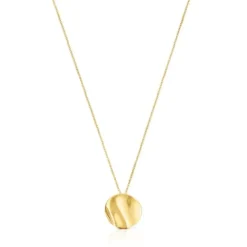 Collar pétalo con baño de oro 18 kt sobre plata Nenufar^TOUS