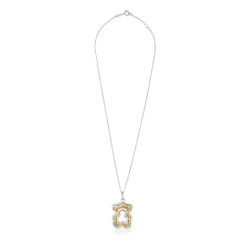 Collar triple oso bicolor Bickie^TOUS Sale