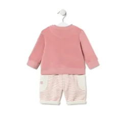Conjunto de bebé Classic rosa^TOUS New