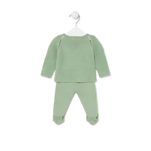 Conjunto de punto de bebé Tricot bruma^TOUS New