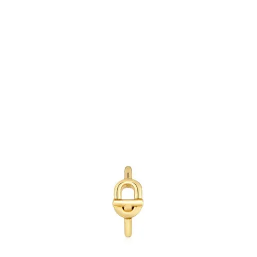 Earcuff con baño de oro 18 kt sobre plata MANIFESTO^TOUS Online