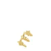 Earcuff espiral con baño de oro de 18 kt sobre plata Grain^TOUS Outlet
