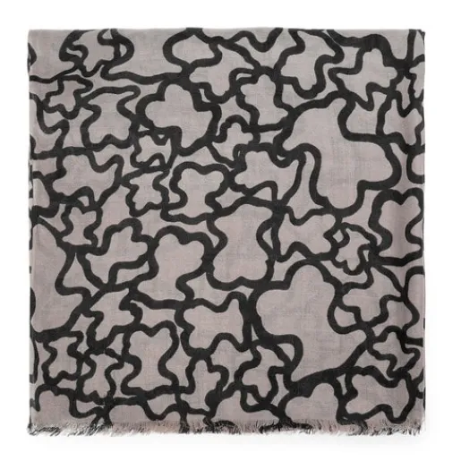 Foulard Kaos en color piedra^TOUS Hot