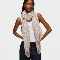 Foulard Kaos en color piedra^TOUS Clearance