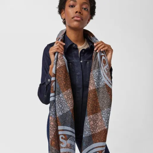 Foulard Kaos Mini Stamp de jacquard^TOUS Discount