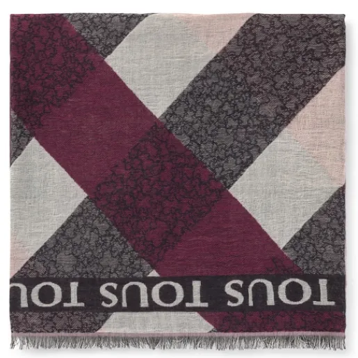 Foulard Kaos Mini Stripes de jacquard^TOUS New