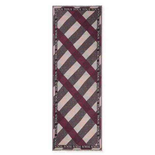 Foulard Kaos Mini Stripes de jacquard^TOUS New