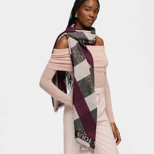 Foulard Kaos Mini Stripes de jacquard^TOUS New