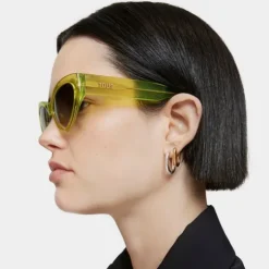 Gafas de sol amarillas Cat Eye^TOUS Clearance