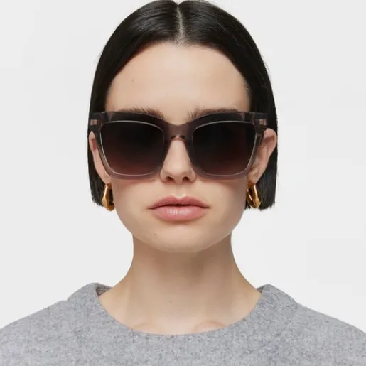 Gafas de sol grises Metal Logo^TOUS