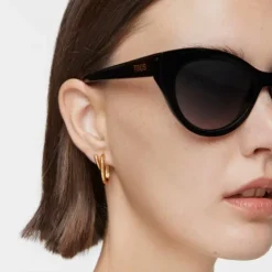 Gafas de sol negras Butterfly^TOUS Discount