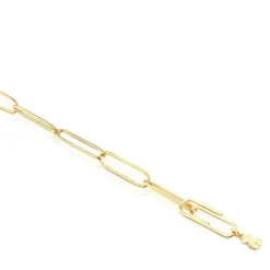Gargantilla con baño de oro 18 kt sobre plata Good Vibes^TOUS