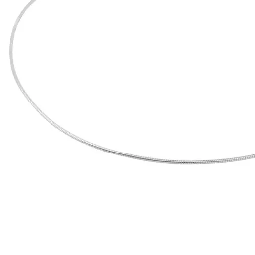 Gargantilla cordón de plata, 40 cm Chain^TOUS Clearance