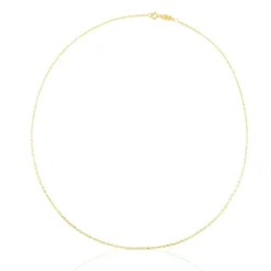 Gargantilla de con anillas ovales, 45 cm Chain^TOUS Online