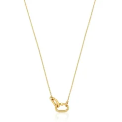 Gargantilla de oro doble Hold Oval^TOUS Discount