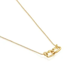 Gargantilla de oro doble Hold Oval^TOUS Discount