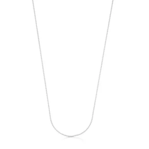 Gargantilla de plata con bolas, 58 cm Chain^TOUS New