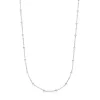 Gargantilla de plata con bolas intercaladas 60 cm Basics^TOUS Clearance