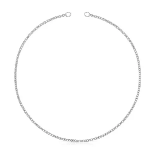 Gargantilla de de anilla pequeña, 42 cm. Hold^TOUS Clearance