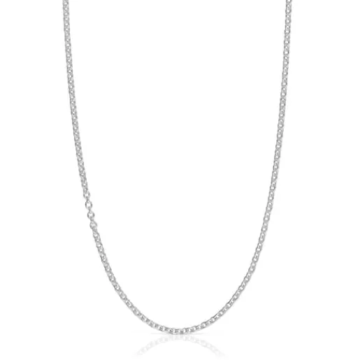 Gargantilla en plata de primera ley y anillas Basics^TOUS New