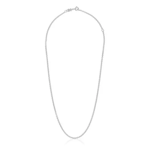 Gargantilla en plata de primera ley y anillas Basics^TOUS New