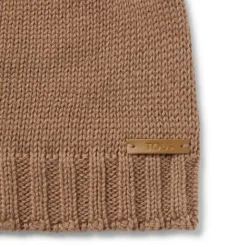 Gorro con nudo de bebé Tricot beige^TOUS Clearance