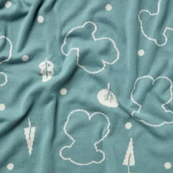 Manta de bebé reversible Nilo osos azul^TOUS Best