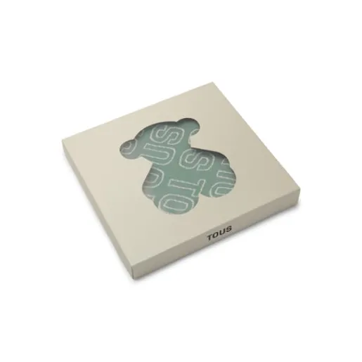 Manta de bebé reversible Nilo logo bruma^TOUS Online