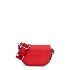 Mini bandolera medialuna roja Brenda^TOUS Outlet