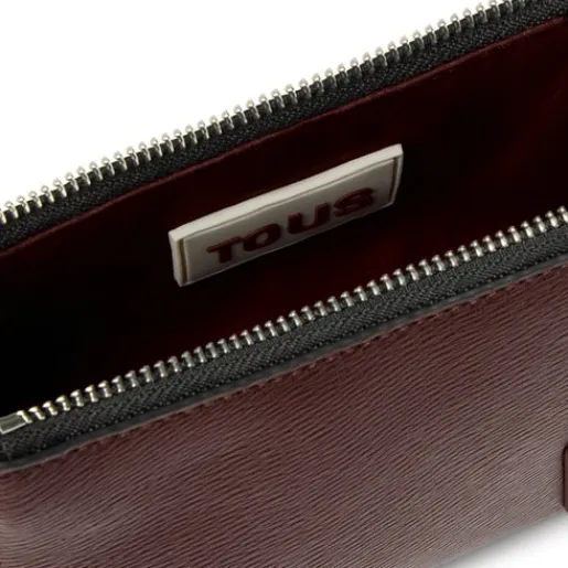 Mini bolso bandolera burdeos Amanda^TOUS Outlet