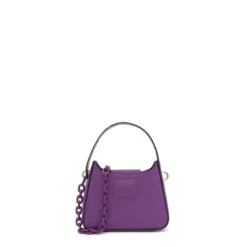 Mini bolso de hombro morado Lucia^TOUS