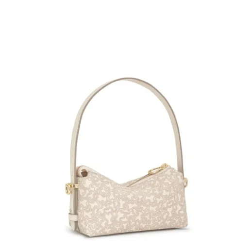 Minibolso beige Kaos Mini Lines^TOUS Online