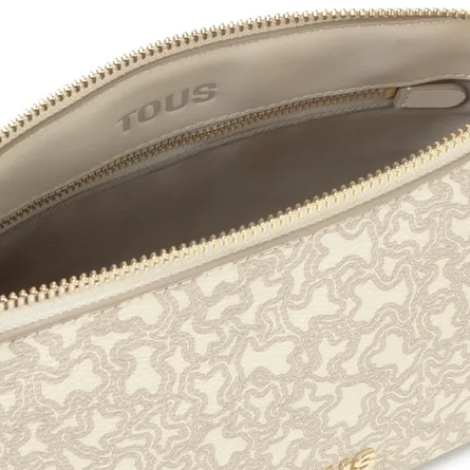 Minibolso beige Kaos Mini Lines^TOUS Online