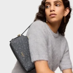 Minibolso oscuro Kaos Mini Lines^TOUS Clearance