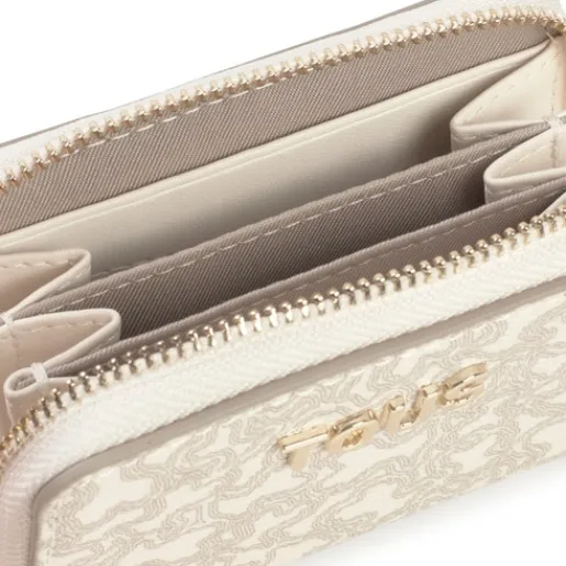 Monedero beige Kaos Mini Lines^TOUS New