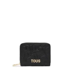 Monedero de piel negra Greta^TOUS Hot