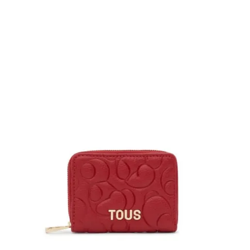 Monedero de piel roja Greta^TOUS New