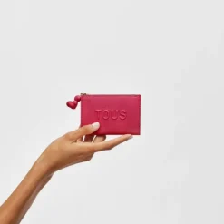 Monedero tarjetero fucsia La Rue New^TOUS Discount
