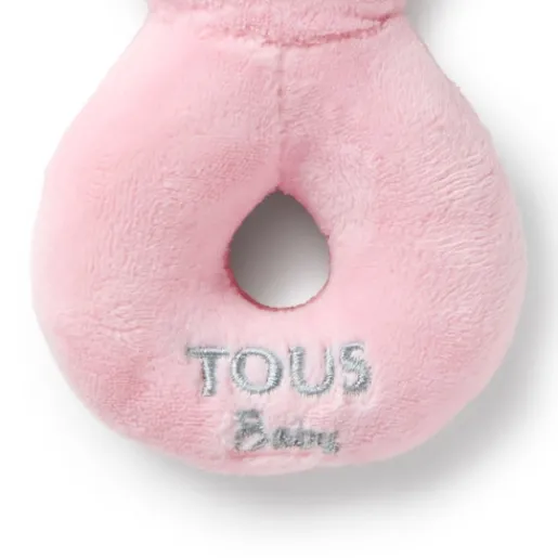 Oso sonajero TBear Rosa^TOUS Clearance