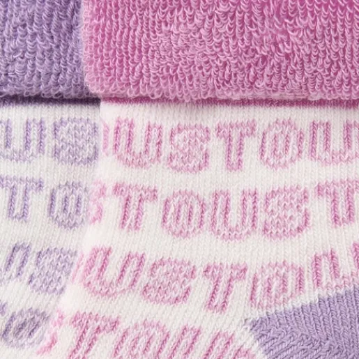 Pack de 2 pares de calcetines de bebé SSocks rosa^TOUS Outlet