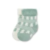 Pack de 2 pares de calcetines de bebé SSocks verde^TOUS