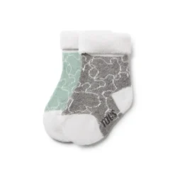 Pack de 2 pares de calcetines de bebé SSocks verde^TOUS
