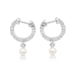 Pendientes aro de plata Straight^TOUS Hot