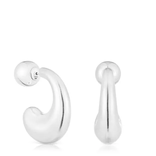 Pendientes aro grandes de plata Balloon^TOUS Best