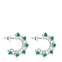 Pendientes aro grandes de y calcedonia Color Pills^TOUS Best