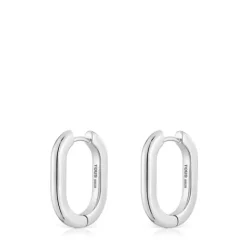 Pendientes aro largos de 22 mm Basicos^TOUS Online