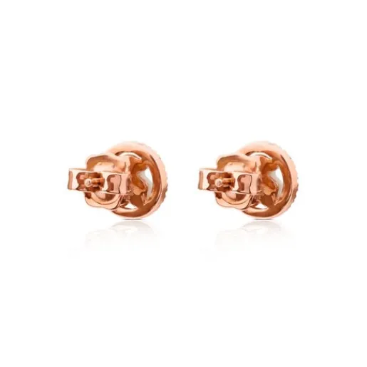 Pendientes con baño de oro rosa 18 kt sobre plata y nácar y zafiro multicolor Camille^TOUS Clearance