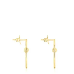 Pendientes círculo de oro Sylvan^TOUS New