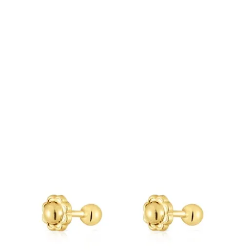 Pendientes de oro 3 mm Basics^TOUS Online